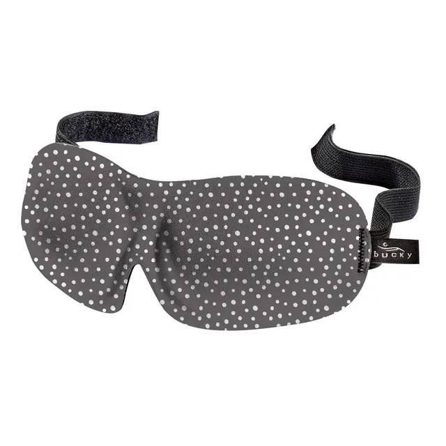 bucky-40-blinks-sleep-mask-granite-dots-konturierte-schlafmaske-mit-geformter-au image 1