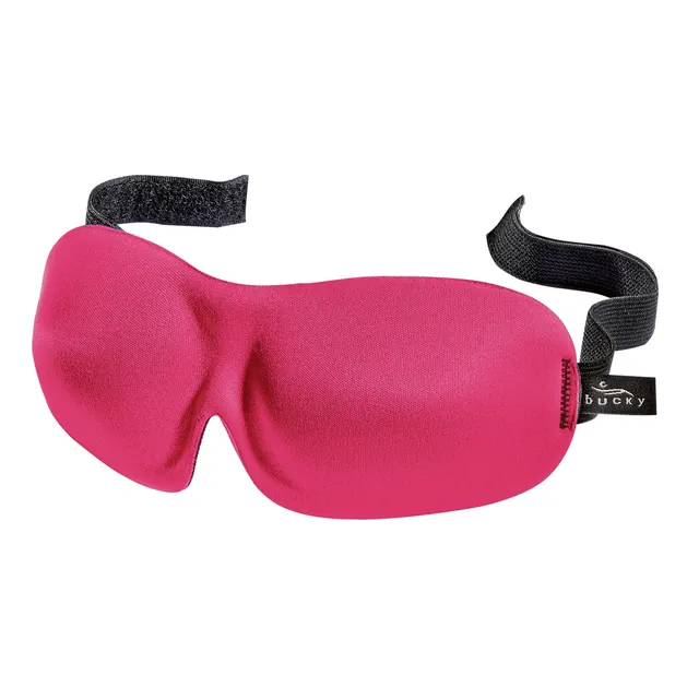 bucky-40-blinks-sleep-mask-konturierte-formschaum-schlafmaske-in-magenta-druckfr image 1
