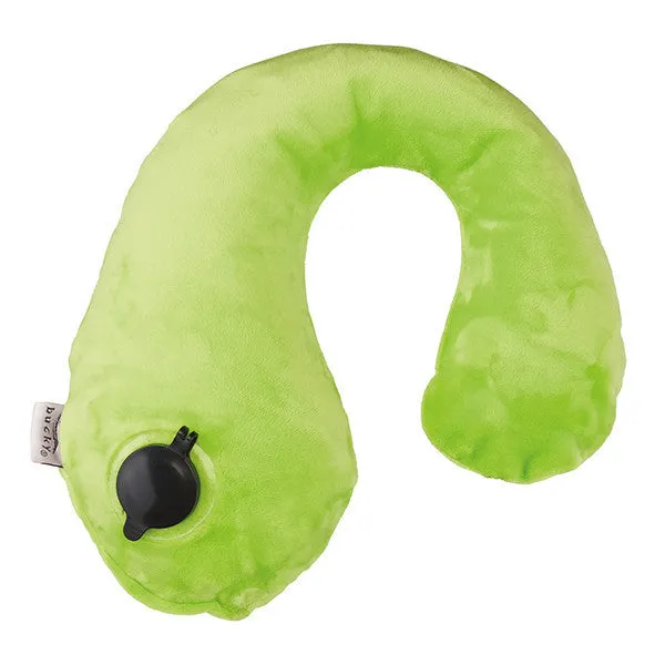 bucky-gusto-aufblasbares-nackenkissen-wild-lime-ergonomisch-verstellbar image 1