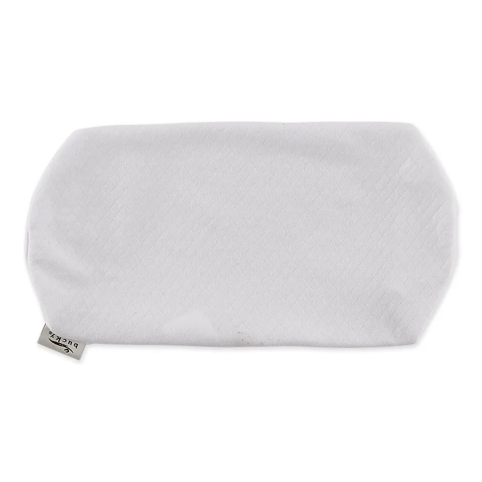 bucky-bolster-pillow-cover-gequilteter-100-baumwollbezug-wei image 1