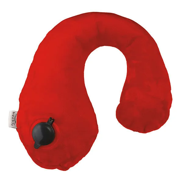 bucky-gusto-aufblasbares-reise-nackenkissen-ergonomisch-verstellbar-flame image 1