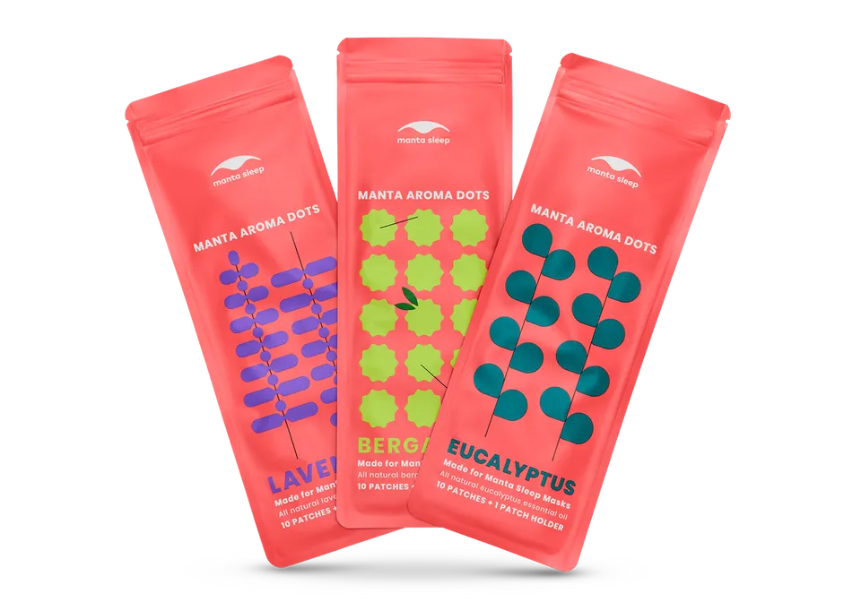 manta-aroma-dots-aromatherapie-pads-set-mit-lavendel-eukalyptus-bergamotte-f-r-m image 1