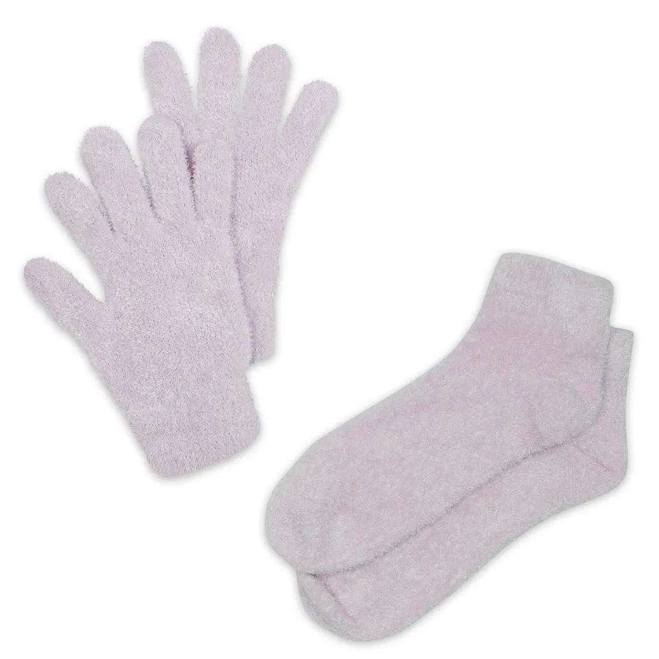 bucky-spa-socks-gloves-set-aloe-infundiert-lila-one-size image 1