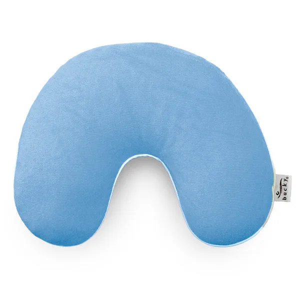 bucky-jr-u-form-reisekissen-f-r-kinder-buchweizenh-lsen-nackenkissen-blau-32-x-2 image 1
