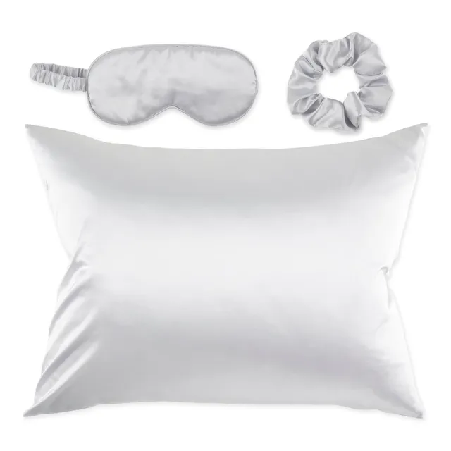 bucky-silk-like-satin-sleep-set-satin-kissenbezug-schlafmaske-und-3-scrunchies-g image 1