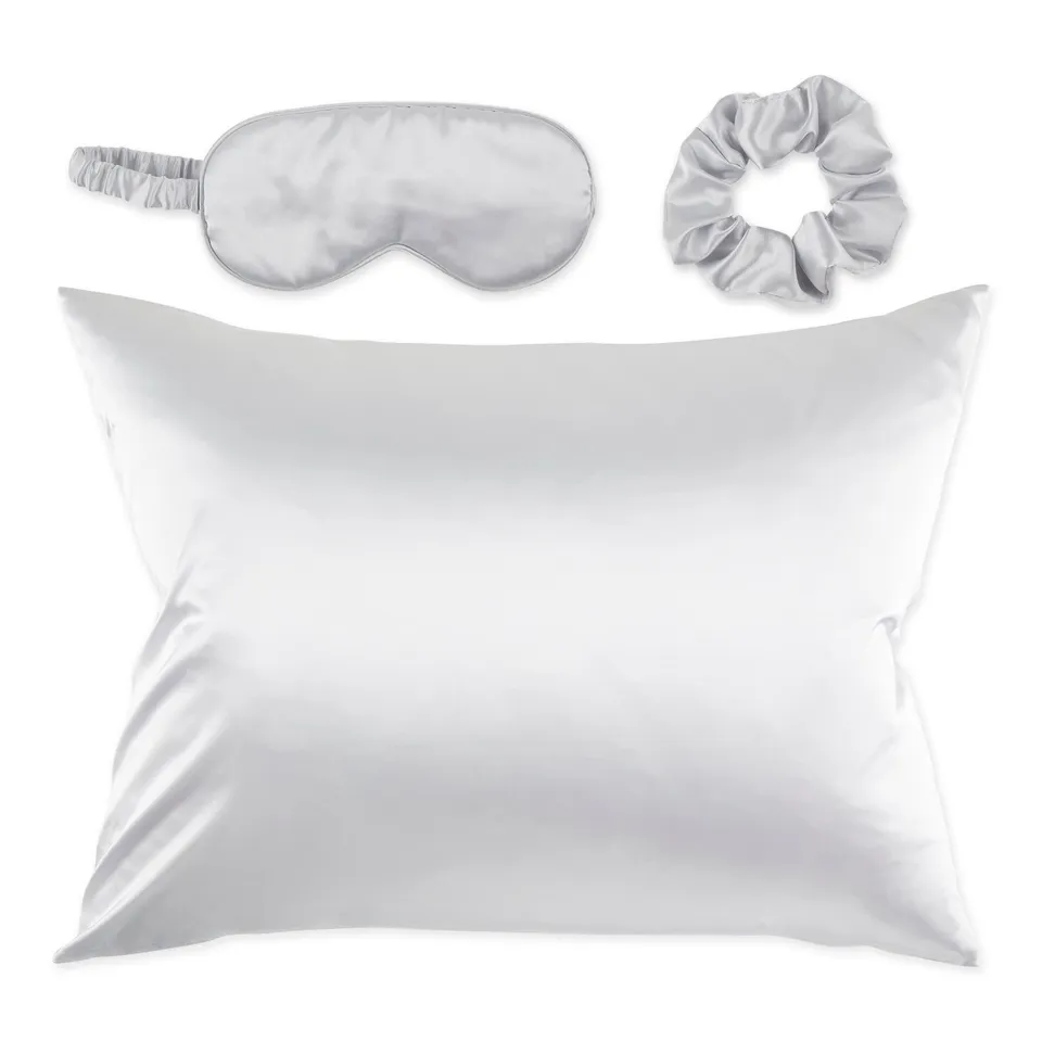 bucky-silk-like-satin-sleep-set-satin-kissenbezug-schlafmaske-und-3-scrunchies-g image 1