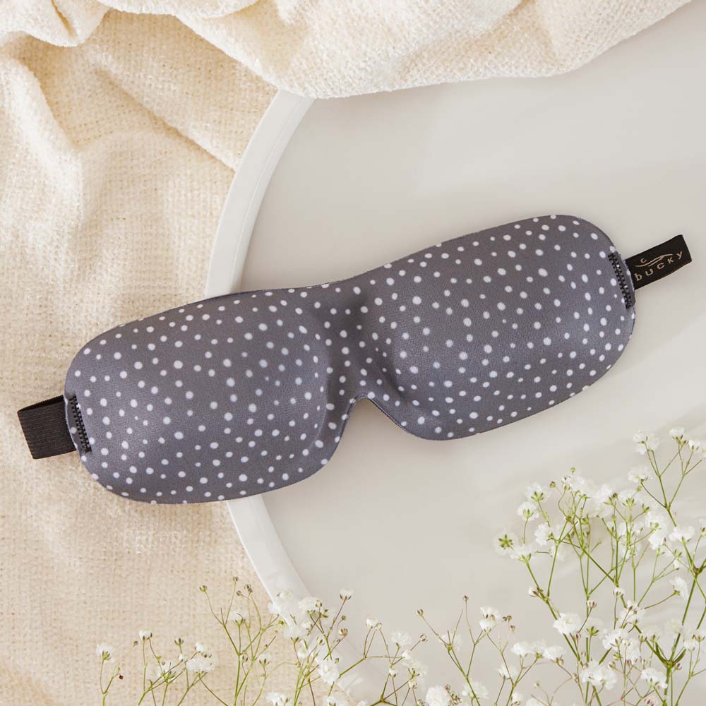 bucky-40-blinks-sleep-mask-granite-dots-konturierte-schlafmaske-mit-geformter-au image 3