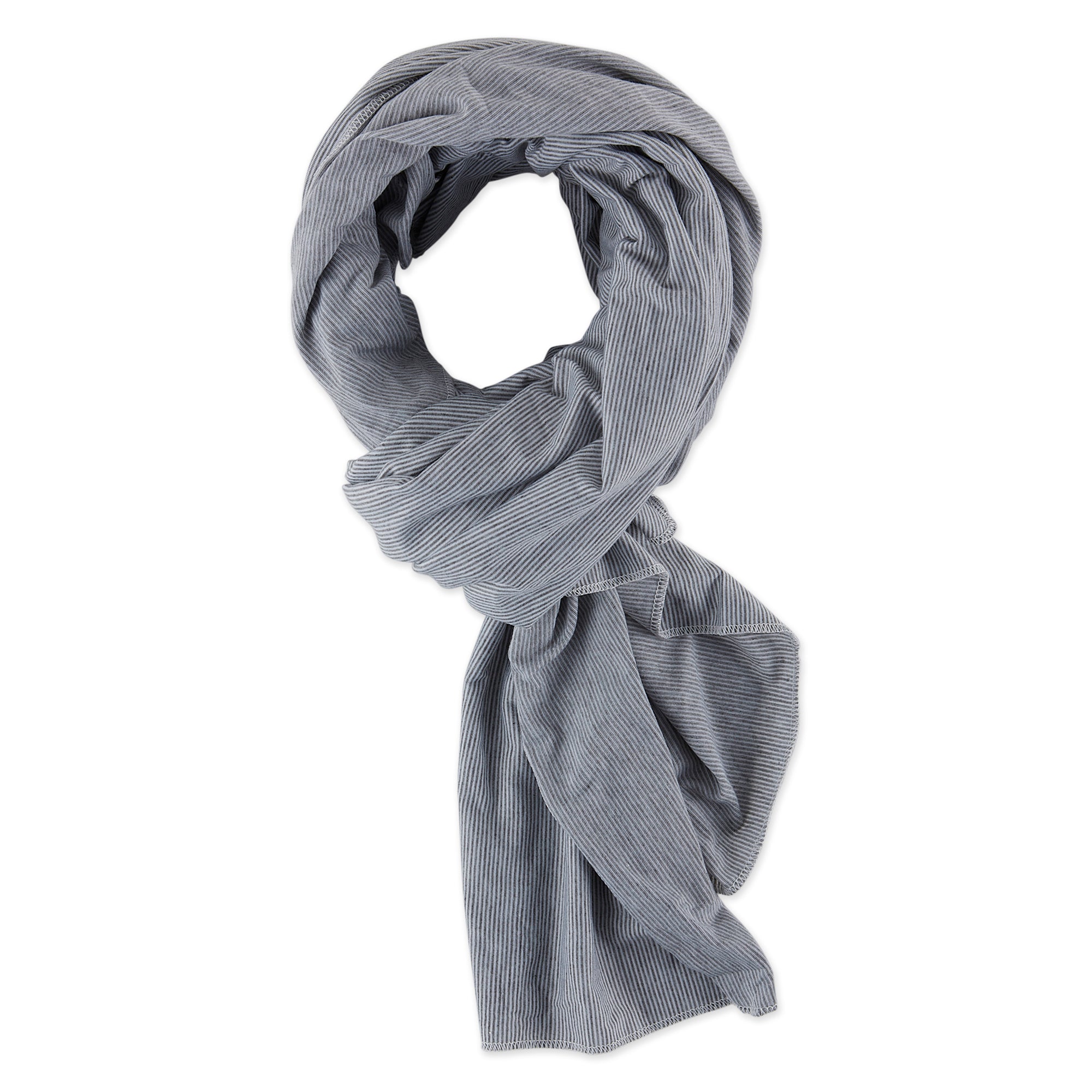 bucky-blanket-scarf-gray-stripe-fleece-schal-decke-122-x-142-cm-mit-reiset-schch image 5