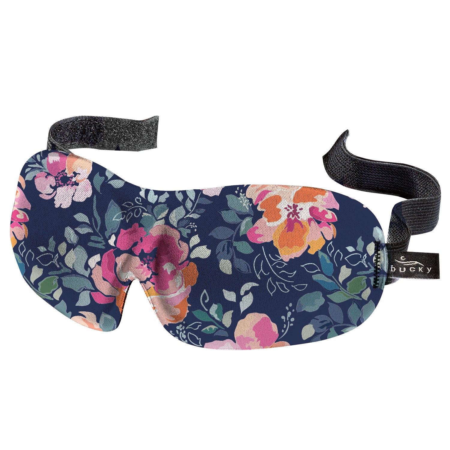 bucky-40-blinks-schlafmaske-midnight-floral-konturierte-3d-augenmaske image 1