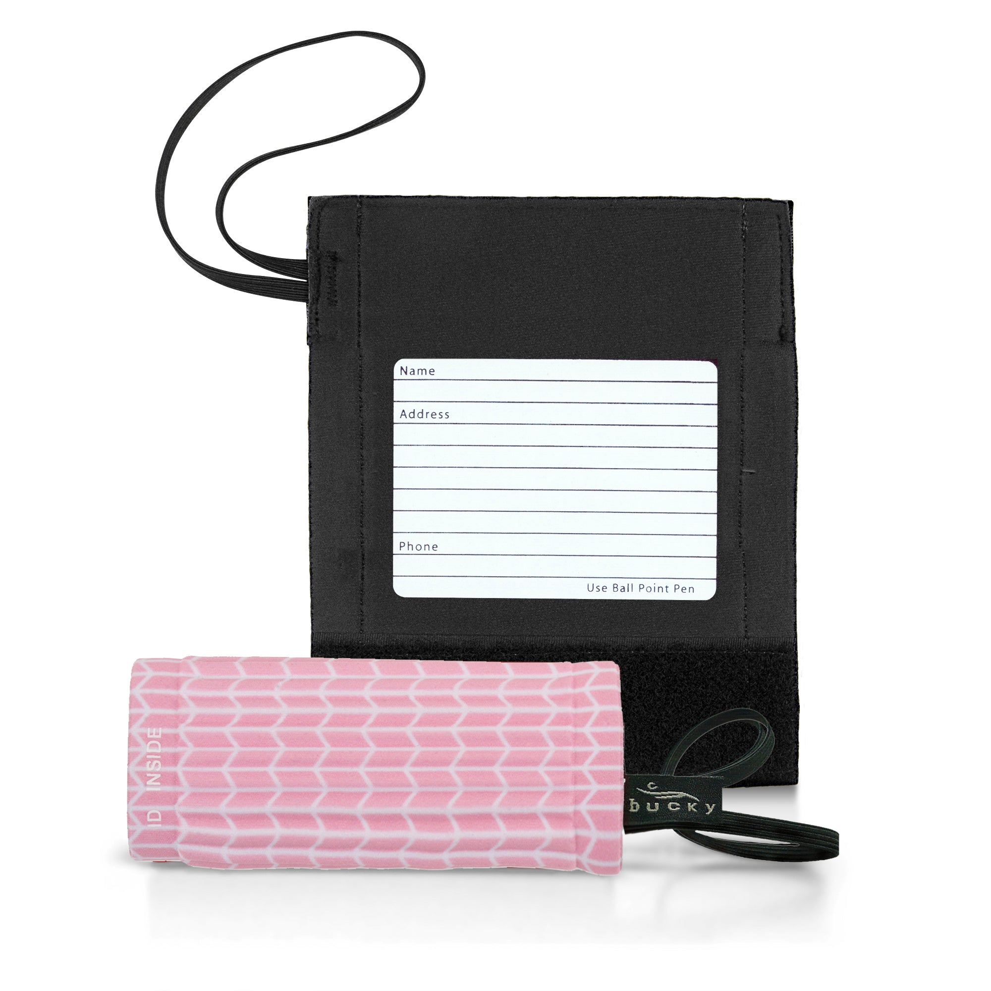 bucky-identigrip-koffergriff-wrap-pink-chevron-gepolsterter-griffschutz-mit-inte image 4