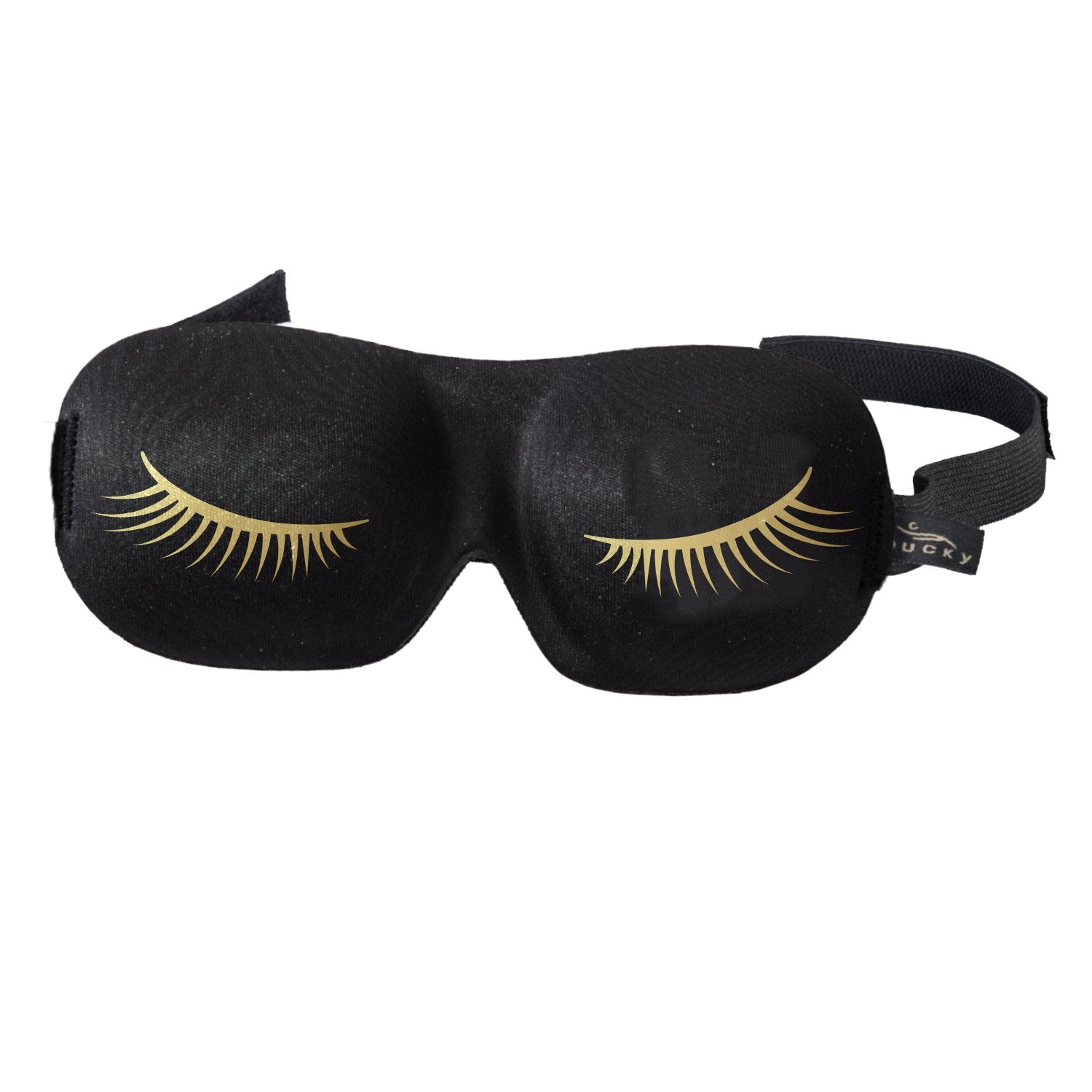 bucky-ultralight-schlafmaske-gold-eyelashes-federleichte-konturmaske-f-r-zierlic image 1