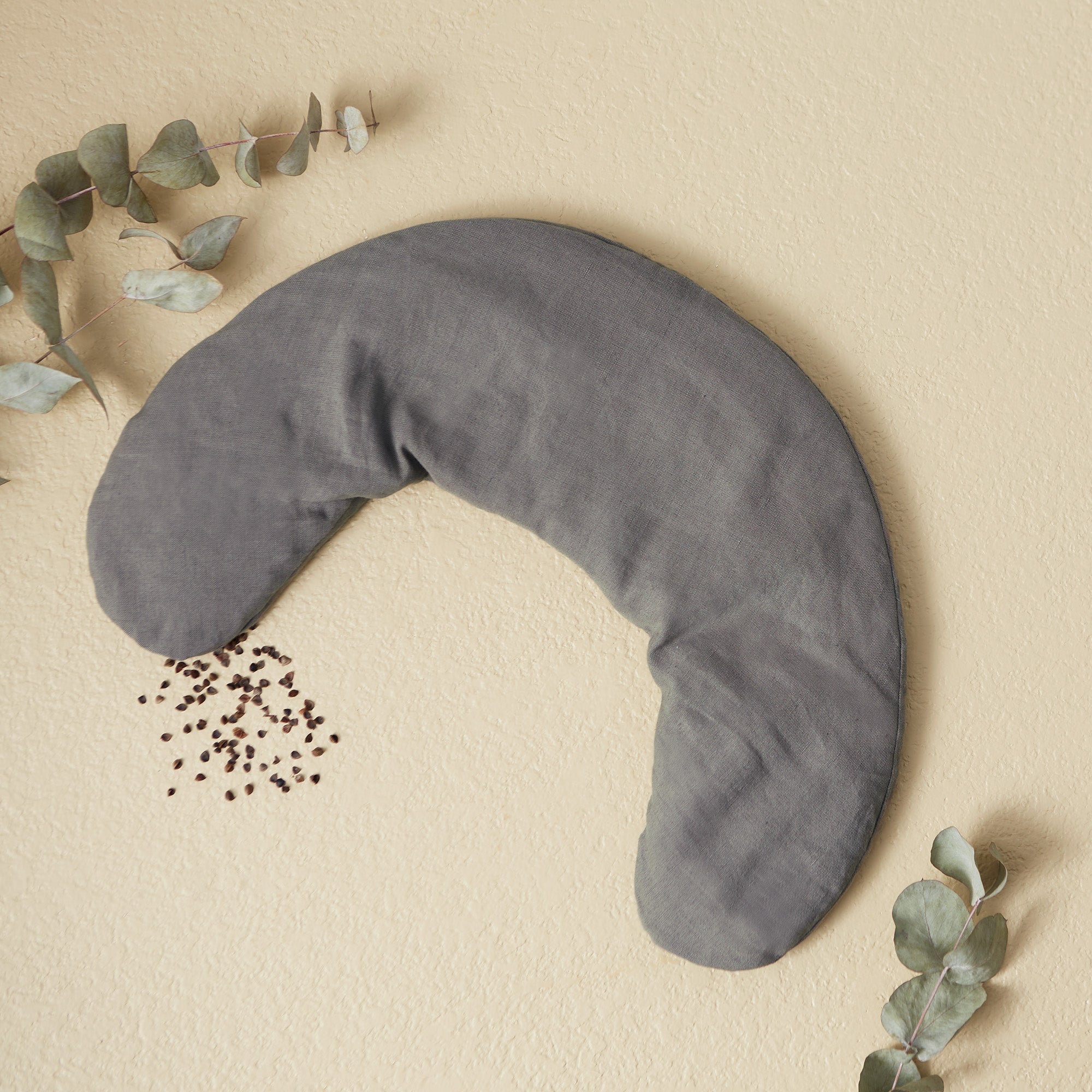 bucky-hot-cold-leinen-nackenwickel-gray-buchweizenf-llung-f-r-w-rme-und-k-ltethe image 2