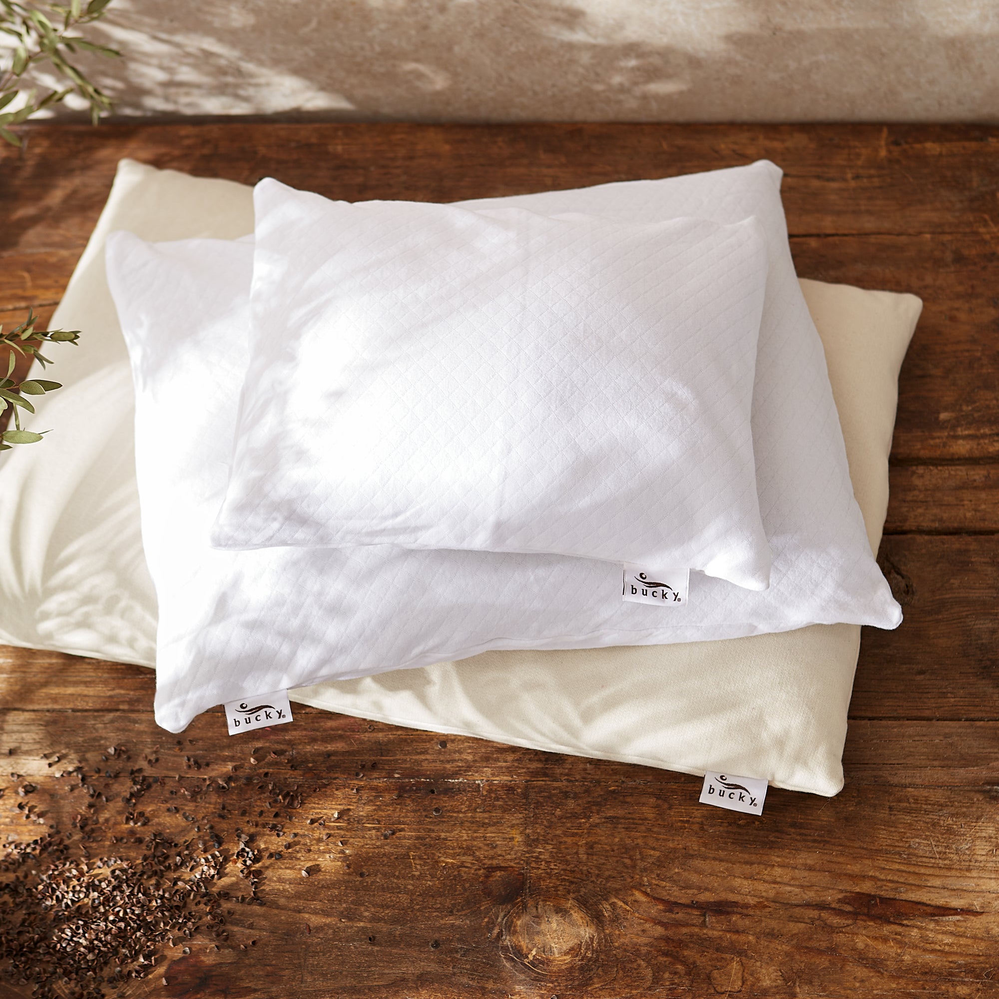 bucky-buckwheat-millet-travel-duo-bettkissen-formbares-naturf-llkissen-mit-mille image 4