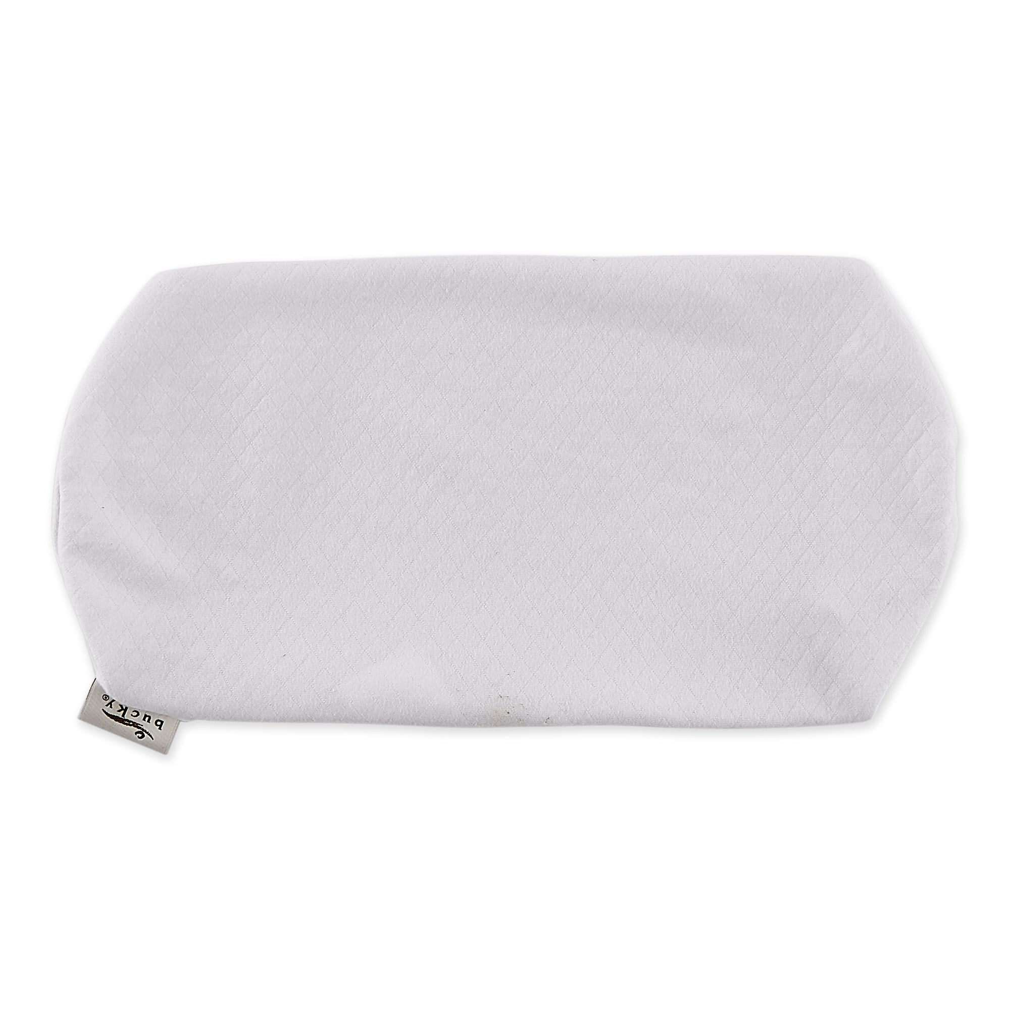 bucky-bolster-pillow-cover-gequilteter-100-baumwollbezug-wei image 1