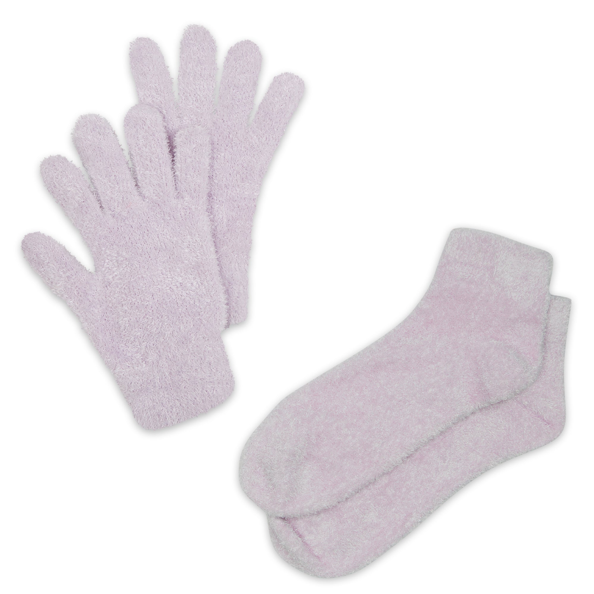 bucky-spa-socks-gloves-set-aloe-infundiert-lila-one-size image 1