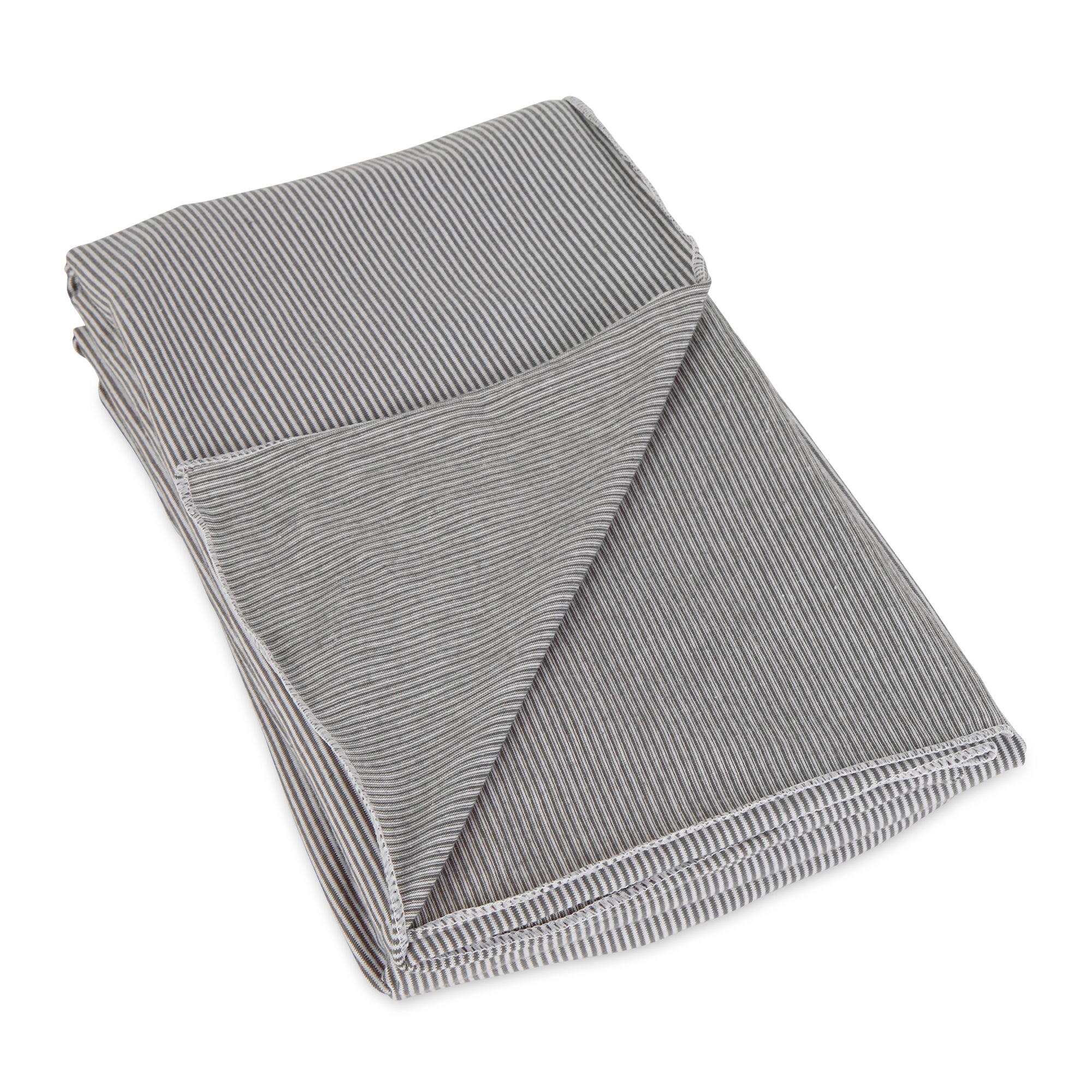 bucky-blanket-scarf-gray-stripe-fleece-schal-decke-122-x-142-cm-mit-reiset-schch image 1