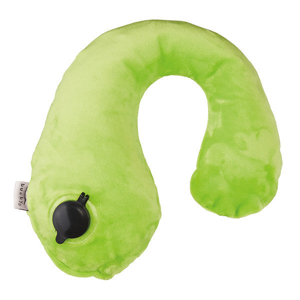 bucky-gusto-aufblasbares-nackenkissen-wild-lime-ergonomisch-verstellbar image 1