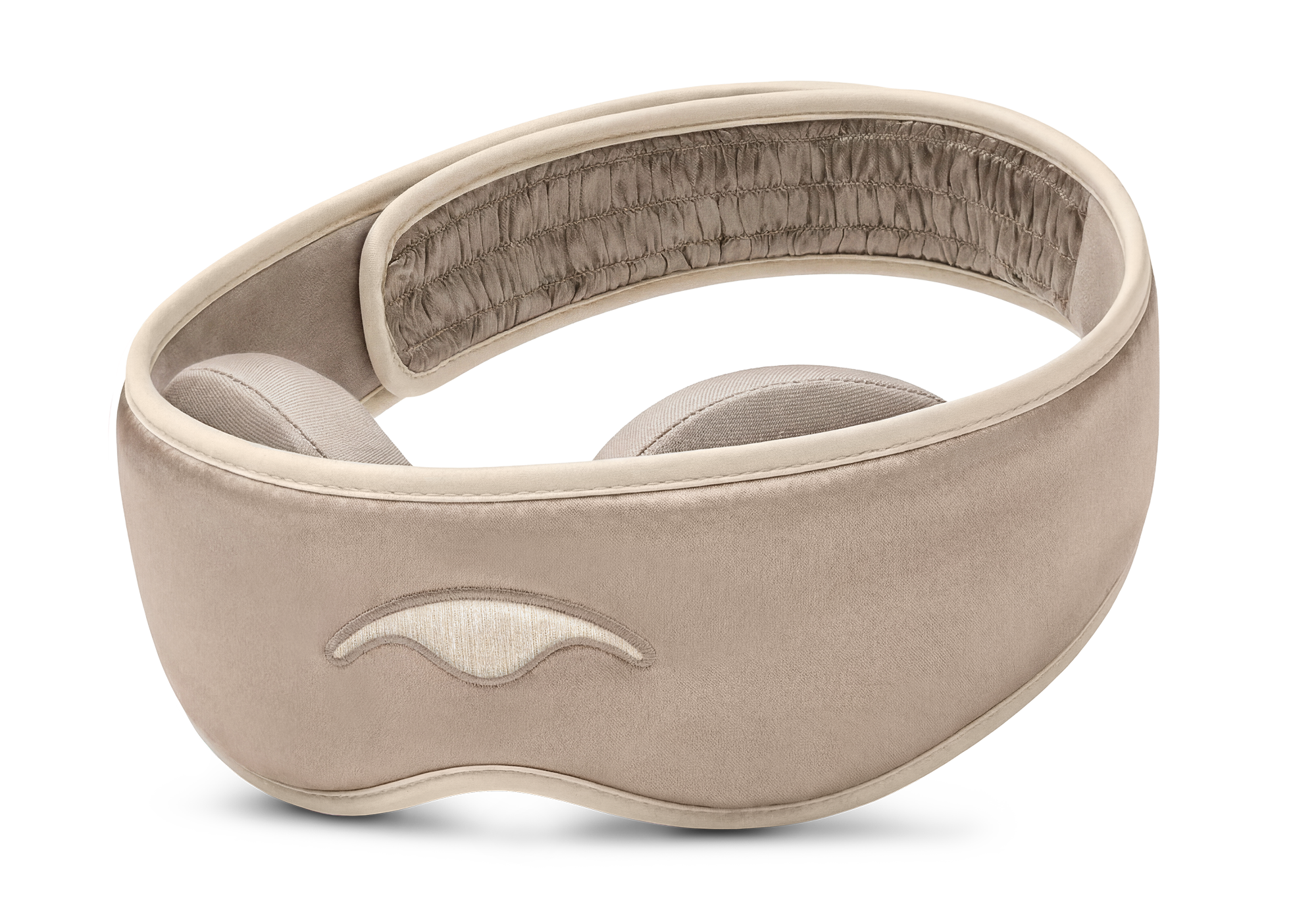 manta-silk-sleep-mask-tranquil-taupe-100-blackout-seidenschlafmaske-aus-30-momme image 2